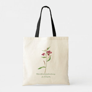 Eenvoudige bohemien wilde bloem Rode Willowweed Re Tote Bag