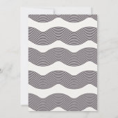 Eenvoudige Boho Black Hens Party Invitation Sjablo Kaart (Achterkant)