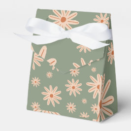 Eenvoudige boho bloemen alle leeftijden verjaardag bedankdoosjes