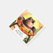 Eenvoudige Boho Boot Cowboy Baby shower Servet (Hoek)