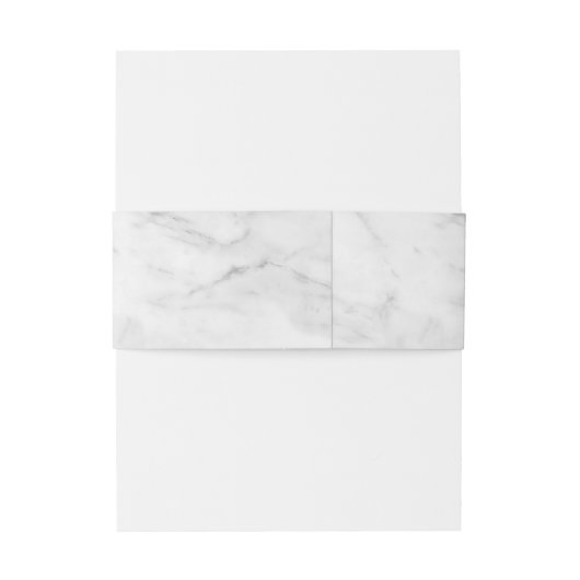 EENVOUDIGE BOHO BRUILOFT modern marmer zwart grijs Uitnodigingen Wikkel (Achterkant Voorbeeld)