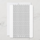 EENVOUDIGE BOHO BRUILOFT moderne driehoek patroon  Kaart (Achterkant)