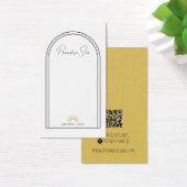 Eenvoudige Boho Business Oorbel Display Kaart (Bureau)