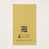 Eenvoudige Boho Business Oorbel Display Kaart (Achterkant)