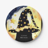 Eenvoudige Boho Fun Wizard Verjaardag Papieren Bordje (Voorkant)