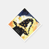 Eenvoudige Boho Fun Wizard Verjaardag Servet (Hoek)