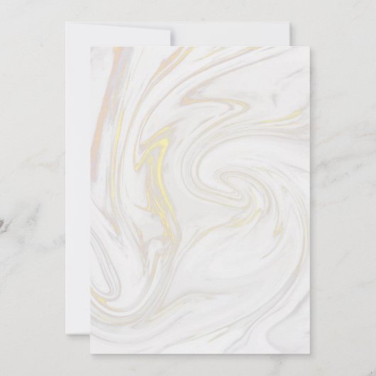 Eenvoudige boho goudgroene elegante verloving brui kaart (Achterkant)