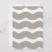 Eenvoudige Boho Hens Party Invitation Sjabloon Kaart (Achterkant)