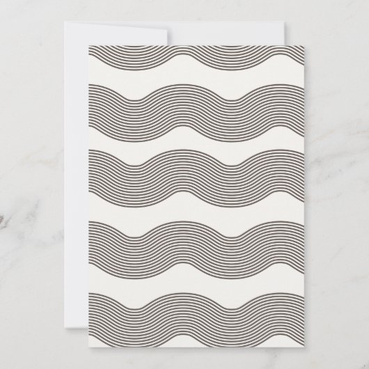 Eenvoudige Boho Hens Party Invitation Sjabloon Kaart (Achterkant)