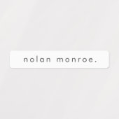 Eenvoudige Boho Kinder waterdichte naam Labels (Design 1)