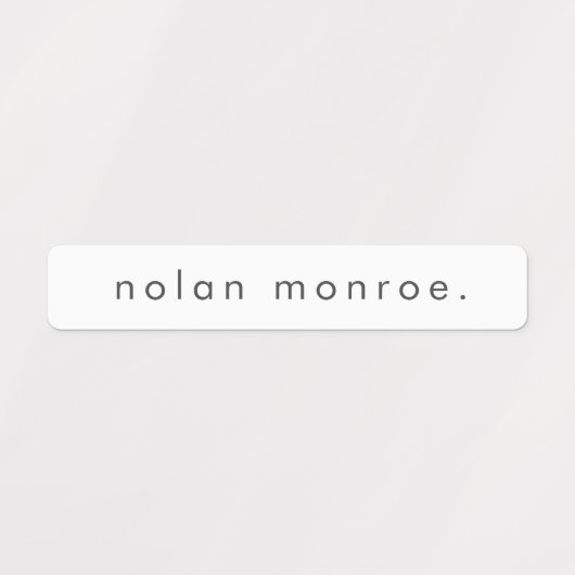 Eenvoudige Boho Kinder waterdichte naam Labels (Design 1)