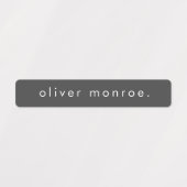 Eenvoudige Boho Kinder waterdichte naam Labels (Design 2)