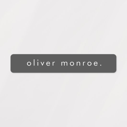 Eenvoudige Boho Kinder waterdichte naam Labels (Design 2)