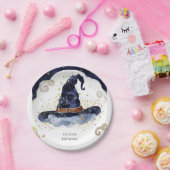 Eenvoudige Boho Magic Wizard Verjaardag Papieren Bordje (Feest)