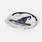 Eenvoudige Boho Magic Wizard Verjaardag Papieren Bordje (Gekanteld)