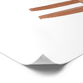 Eenvoudige Boho Nieuw Chapter Book Baby shower Wel Poster (Hoek)