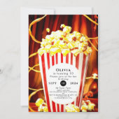 Eenvoudige Boho Popcorn Verjaardag Kaart (Voorkant)