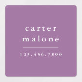 Eenvoudige Boho Rainbow Kinder Waterbestendige Naa Labels (Design 2)