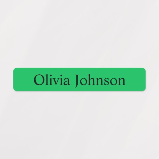 Eenvoudige Boho Rainbow Kinder Waterproof Name Lab Labels (Design 1)