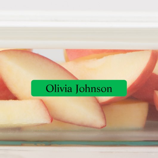 Eenvoudige Boho Rainbow Kinder Waterproof Name Lab Labels (Aangebracht)