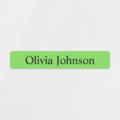 Eenvoudige Boho Rainbow Kinder Waterproof Name Lab Labels (Design 2)