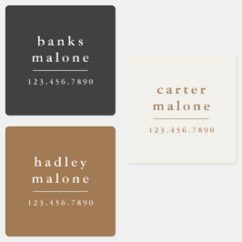 Eenvoudige Boho Rainbow Kinder Waterproof Name Lab Labels