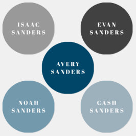 Eenvoudige Boho Rainbow Waterbestendige Kleding Na Labels