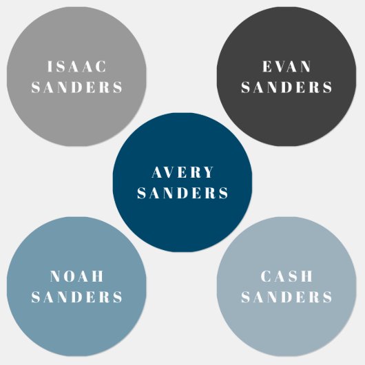 Eenvoudige Boho Rainbow Waterbestendige Kleding Na Labels (Groep)