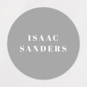 Eenvoudige Boho Rainbow Waterbestendige Kleding Na Labels (Design 1)