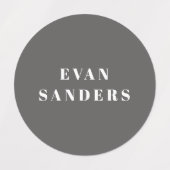 Eenvoudige Boho Rainbow Waterbestendige Kleding Na Labels (Design 2)