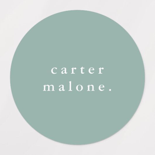 Eenvoudige Boho Rainbow Waterbestendige Naam Labels (Design 2)