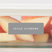 Eenvoudige Boho Rainbow Waterbestendige Naam Labels (Aangebracht)