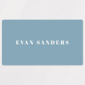 Eenvoudige Boho Rainbow Waterbestendige Naam Labels (Design 2)