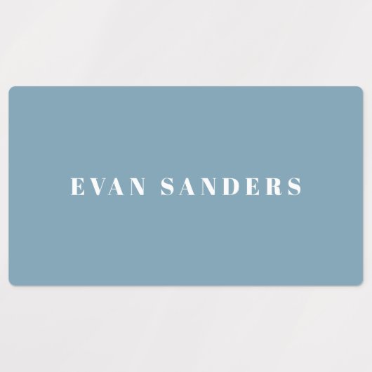 Eenvoudige Boho Rainbow Waterbestendige Naam Labels (Design 2)