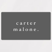 Eenvoudige Boho Rainbow Waterbestendige Naam Labels (Design 2)