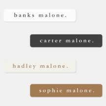 Eenvoudige Boho Rainbow Waterbestendige Naam