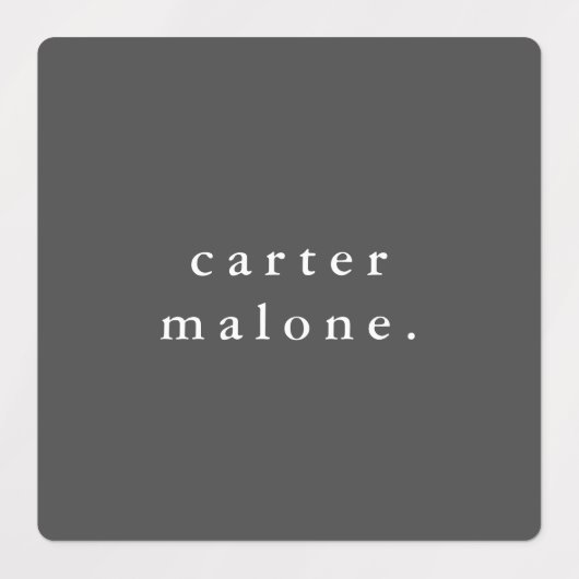 Eenvoudige Boho Rainbow Waterbestendige Naam Labels (Design 2)