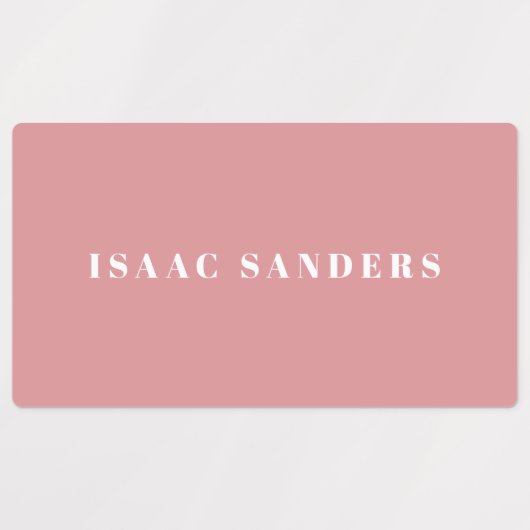 Eenvoudige Boho Rainbow Waterbestendige Naam Labels (Design 1)