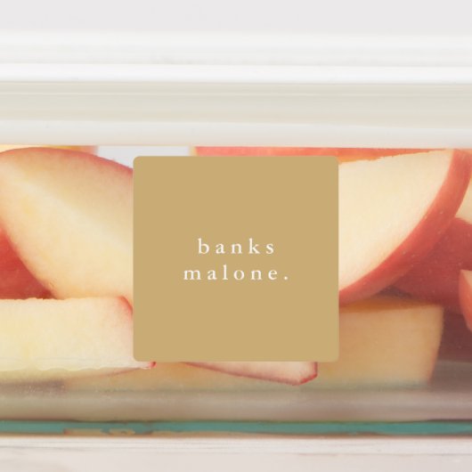 Eenvoudige Boho Rainbow Waterbestendige Naam Labels (Aangebracht)