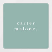 Eenvoudige Boho Rainbow Waterbestendige Naam Labels (Design 2)