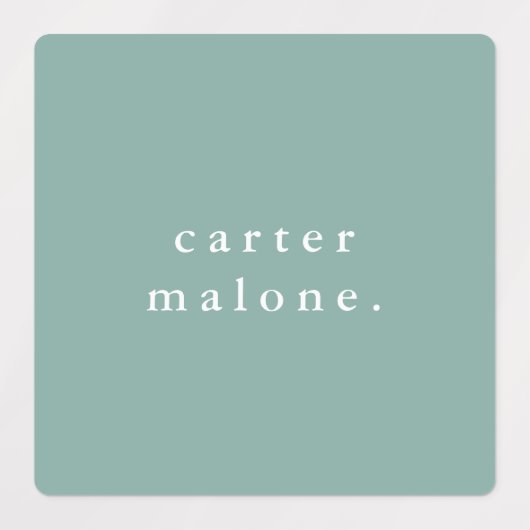 Eenvoudige Boho Rainbow Waterbestendige Naam Labels (Design 2)