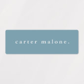 Eenvoudige Boho Rainbow Waterproof Name Labels (Design 2)