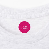 Eenvoudige Boho Regenboog Waterdichte Kleding Naam Labels (Aangebracht)