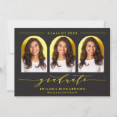 EENVOUDIGE BOOGSCRIPT AFSTUDEREN UITNODIGING (Voorkant)