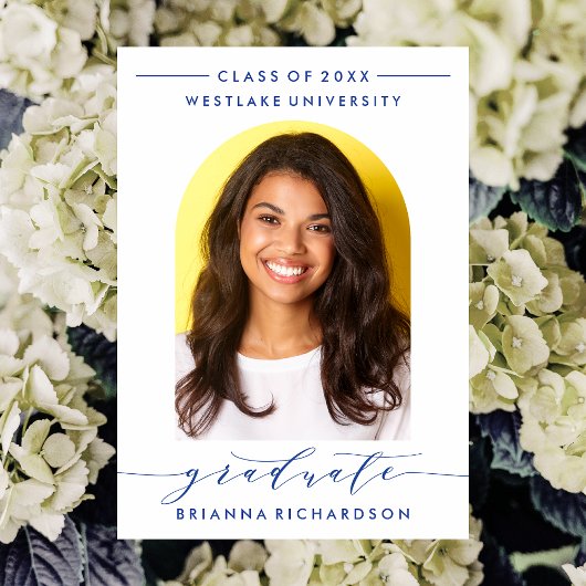 EENVOUDIGE BOOGSCRIPT AFSTUDEREN UITNODIGING