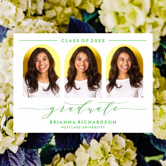 EENVOUDIGE BOOGSCRIPT AFSTUDEREN UITNODIGING