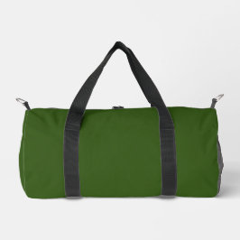 Eenvoudige bos groen kleine duffel tas - duffel ta