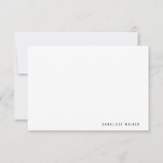 Eenvoudige Botanische Aangepast Bedankt (Achterkant)