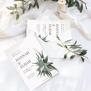 Eenvoudige botanische aardetinten kaart