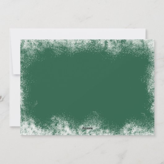  eenvoudige botanische bessen | Foto van Kerstmis Feestdagenkaart (Achterkant)